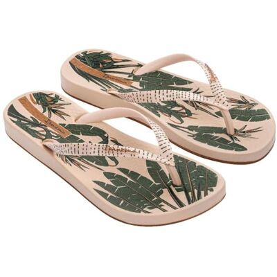 Ipanema Anat Nature VIII Fem, Tongs Femme, Beige et vert, 35 EU - Publicité Ipanema Anat Nature VIII Fem, Tongs Femme, Beige et vert, 35 EU - Publicité