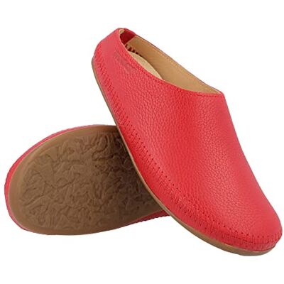 HAFLINGER Softino Softi Basico Chaussons en cuir Ballerine au design sobre, 43 EU - Publicité HAFLINGER Softino Softi Basico Chaussons en cuir Ballerine au design sobre, 43 EU - Publicité