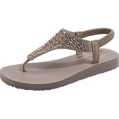 Skechers Femme Sweet Rock de méditation Sandale, Taupe, 38 EU - Publicité Skechers Femme Sweet Rock de méditation Sandale, Taupe, 38 EU - Publicité