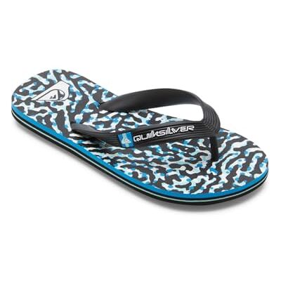 Quiksilver Homme Molokai Art Sandale, Noir et Blanc, 35 EU - Publicité Quiksilver Homme Molokai Art Sandale, Noir et Blanc, 35 EU - Publicité