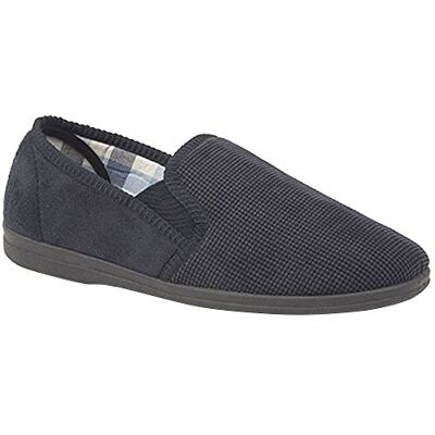 Sleepers Pantoufles Harry Hommes (49 FR) (Bleu Marine) - Publicité Sleepers Pantoufles Harry Hommes (49 FR) (Bleu Marine) - Publicité