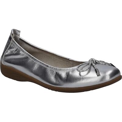 Josef Seibel Ballerine Fenja 09 Argent, Couleur:Argent, Taille:42 - Publicité Josef Seibel Ballerine Fenja 09 Argent, Couleur:Argent, Taille:42 - Publicité