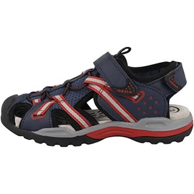Geox Garçon J Borealis Boy Sandal, Avio Red, 28 EU - Publicité Geox Garçon J Borealis Boy Sandal, Avio Red, 28 EU - Publicité