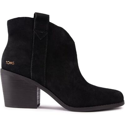 TOMS Women's Constance Ankle Boot, Black Black Suede, 38 EU - Publicité TOMS Women's Constance Ankle Boot, Black Black Suede, 38 EU - Publicité