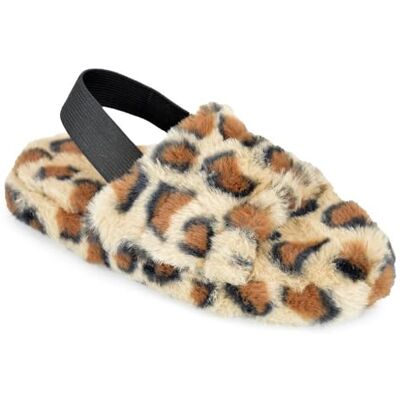 A2Z 4 Kids Fille Garçons Duveteux Chaussons Fausse Fourrure Matelassé SLPR AZ32052 Leopard 11/12 UK Ch - Publicité A2Z 4 Kids Fille Garçons Duveteux Chaussons Fausse Fourrure Matelassé SLPR AZ32052 Leopard 11/12 UK Ch - Publicité