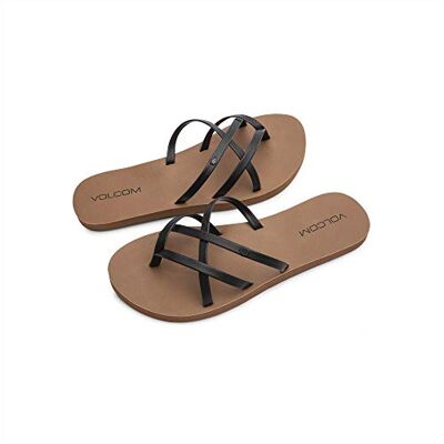 Volcom W0812004 femme Sandale, NOIR, 41 EU - Publicité Volcom W0812004 femme Sandale, NOIR, 41 EU - Publicité