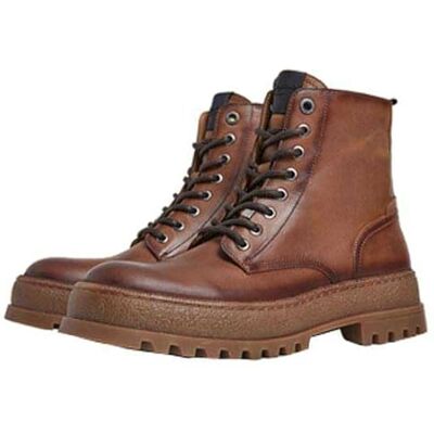 Pepe Jeans Homme Lincoln Top Bottes, Brown (Cognac Brown), 43 EU - Publicité Pepe Jeans Homme Lincoln Top Bottes, Brown (Cognac Brown), 43 EU - Publicité