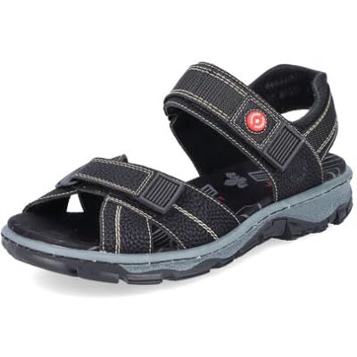 Rieker Sandales pour femme 68851, Noir, 38 EU - Publicité Rieker Sandales pour femme 68851, Noir, 38 EU - Publicité