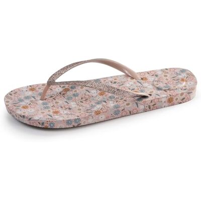 Isotoner Tongs femme ultra confortables et légères, 37, taupe - Publicité Isotoner Tongs femme ultra confortables et légères, 37, taupe - Publicité