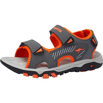 KangaROOS Sandales unisexes K-Celtic Barbo, Acier gris flamme, 40 EU Étroit - Publicité KangaROOS Sandales unisexes K-Celtic Barbo, Acier gris flamme, 40 EU Étroit - Publicité