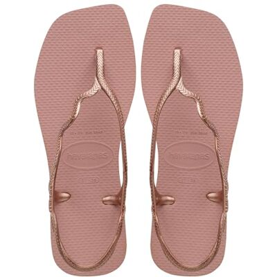 Havaianas Soleil, Sandale FEMMES, Rose Crocus Gold Metallic, 33-34 - Publicité Havaianas Soleil, Sandale FEMMES, Rose Crocus Gold Metallic, 33-34 - Publicité
