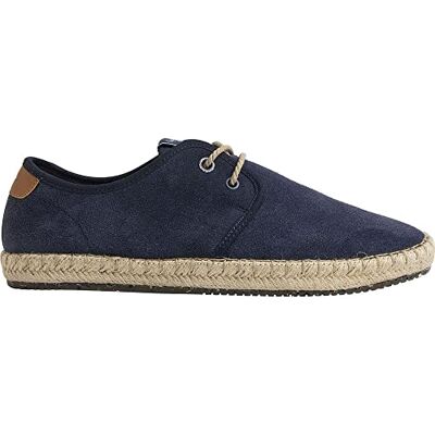 Pepe Jeans Baskets en Cuir Bleu Marine Tourist Claic - Publicité Pepe Jeans Baskets en Cuir Bleu Marine Tourist Claic - Publicité