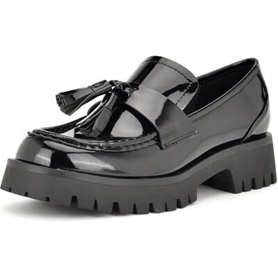Nine West Mocassins Garry pour Femme, Noir 002, 36 EU - Publicité Nine West Mocassins Garry pour Femme, Noir 002, 36 EU - Publicité