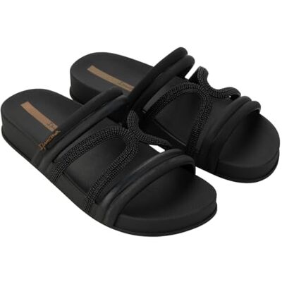 Ipanema Walk Slide Fem, Tongs Femme, Noir, 35/36 EU - Publicité Ipanema Walk Slide Fem, Tongs Femme, Noir, 35/36 EU - Publicité