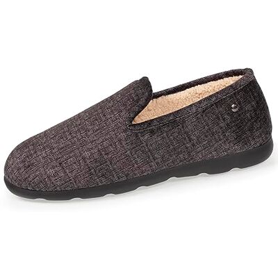 Isotoner Chaussons pantoufles Charentaises homme ultra confortables et chauds, technologie everywear, 44, gris - Publicité Isotoner Chaussons pantoufles Charentaises homme ultra confortables et chauds, technologie everywear, 44, gris - Publicité