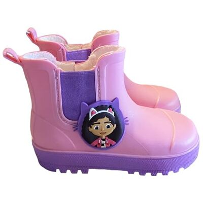 Characters Cartoons Bottes de pluie Gabby intérieur rembourré chiffres du 24 au 31, rose, 29 EU - Publicité Characters Cartoons Bottes de pluie Gabby intérieur rembourré chiffres du 24 au 31, rose, 29 EU - Publicité