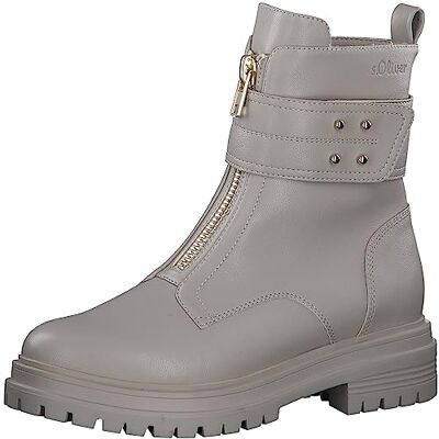 s.Oliver Femme Bottine, Beige, 40 EU - Publicité s.Oliver Femme Bottine, Beige, 40 EU - Publicité