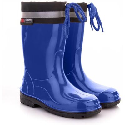 Lemigo Bottes de Pluie pour Enfants Filles et Garçons Chaussures de Pluie à Lacets 20-35 EU (Bleu, Système Taille Chaussures EU, Enfant de moins de 5 ans, Numérique, Moyen, 23) - Publicité Lemigo Bottes de Pluie pour Enfants Filles et Garçons Chaussures de Pluie à Lacets 20-35 EU (Bleu, Système Taille Chaussures EU, Enfant de moins de 5 ans, Numérique, Moyen, 23) - Publicité