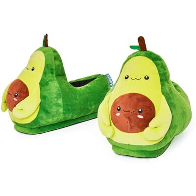 Coddies Chaussons avocat – Chaussures en peluche d'avocat – Cadeau fantaisie et amusant pour femmes, hommes et enfants, avocado, 10-13 Women/8-11 Men - Publicité Coddies Chaussons avocat – Chaussures en peluche d'avocat – Cadeau fantaisie et amusant pour femmes, hommes et enfants, avocado, 10-13 Women/8-11 Men - Publicité