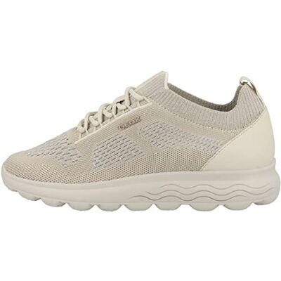 Geox Femme D Spherica Basket, Blanc cassé, 38 EU - Publicité Geox Femme D Spherica Basket, Blanc cassé, 38 EU - Publicité