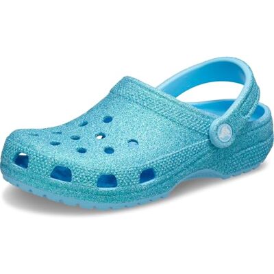 Crocs Sabots classiques à paillettes unisexes pour adulte, Verre teinté, 5 Women/5 Men - Publicité Crocs Sabots classiques à paillettes unisexes pour adulte, Verre teinté, 5 Women/5 Men - Publicité