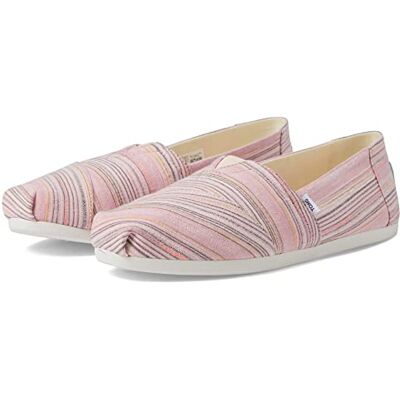 TOMS Alpargata PrintMocassins Plats pour Femme, Rose rayé, 35.5 EU - Publicité TOMS Alpargata PrintMocassins Plats pour Femme, Rose rayé, 35.5 EU - Publicité