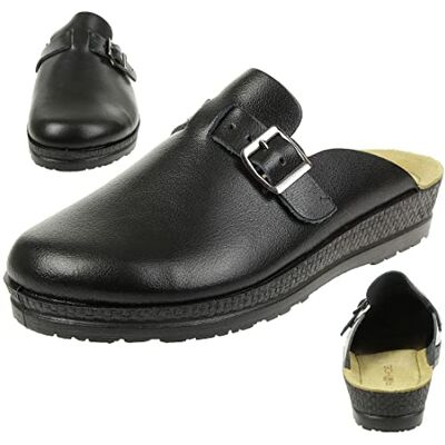 Rohde Homme Neustadt-h Sabots, Noir (Schwarz 90), 39 EU - Publicité Rohde Homme Neustadt-h Sabots, Noir (Schwarz 90), 39 EU - Publicité
