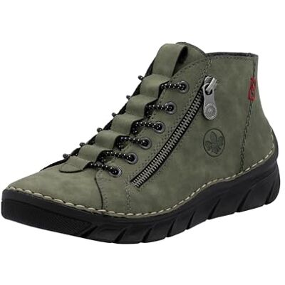 Rieker Bottes courtes pour femme 55048 Vert Pointure 36 EU, vert, 36 EU - Publicité Rieker Bottes courtes pour femme 55048 Vert Pointure 36 EU, vert, 36 EU - Publicité