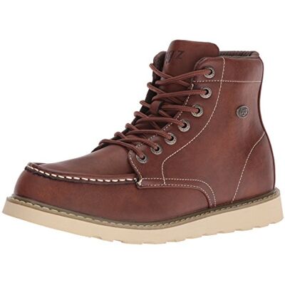 Lugz Homme Bottine Chukka, Marron foncé Gum crème, 46 EU - Publicité Lugz Homme Bottine Chukka, Marron foncé Gum crème, 46 EU - Publicité