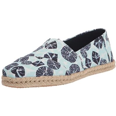 TOMS Alpargata Rope, Semelle de Mocassin, Light Blue, - Publicité TOMS Alpargata Rope, Semelle de Mocassin, Light Blue, - Publicité
