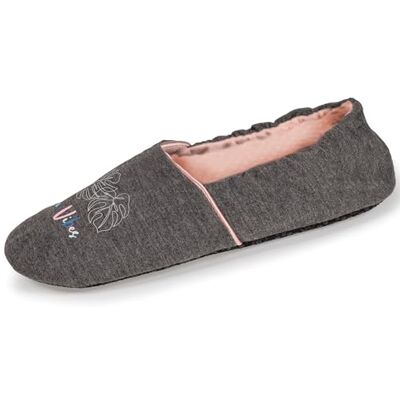 Isotoner Chaussons extra-light pantoufles Slippers femme, 41/42, gris chiné foncé - Publicité Isotoner Chaussons extra-light pantoufles Slippers femme, 41/42, gris chiné foncé - Publicité