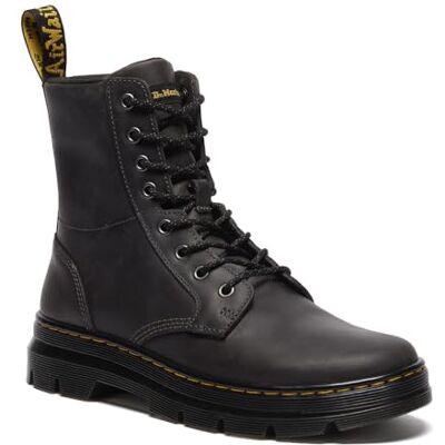 Dr. Martens Homme Combs Leather Gunmetal Saddleback Plate-Forme, Noir, 40 EU - Publicité Dr. Martens Homme Combs Leather Gunmetal Saddleback Plate-Forme, Noir, 40 EU - Publicité
