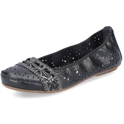 Rieker Femme Ballerines 41466, Dame Ballerines Classiques,Ballerines,Chaussures d'été,élastique,Noir (Schwarz Kombi / 00),39 EU / 6 UK - Publicité Rieker Femme Ballerines 41466, Dame Ballerines Classiques,Ballerines,Chaussures d'été,élastique,Noir (Schwarz Kombi / 00),39 EU / 6 UK - Publicité
