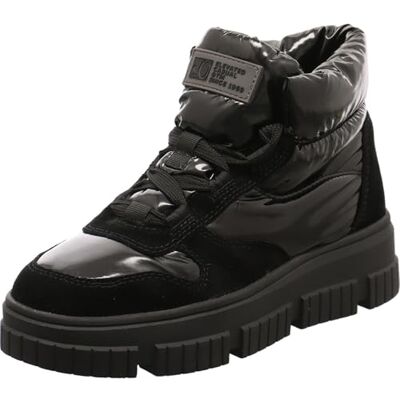 s.Oliver Baskets hautes pour femme avec doublure à lacets pour l'hiver, Noir, 40 EU - Publicité s.Oliver Baskets hautes pour femme avec doublure à lacets pour l'hiver, Noir, 40 EU - Publicité