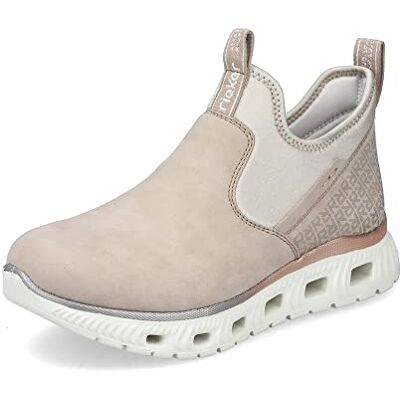 Rieker Femme Bottines M6053, Dame Bottines,Demi-Bottes,Bottines,fourrés,Bottes d'hiver,Beige (Beige / 62),39 EU / 6 UK - Publicité Rieker Femme Bottines M6053, Dame Bottines,Demi-Bottes,Bottines,fourrés,Bottes d'hiver,Beige (Beige / 62),39 EU / 6 UK - Publicité