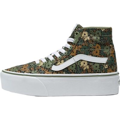 Vans Sk8-hi Classic Daim Canvas Baskets Hautes Unisexe Vert Loden 37/39 EU, Loden Vert, 37/39 EU - Publicité Vans Sk8-hi Classic Daim Canvas Baskets Hautes Unisexe Vert Loden 37/39 EU, Loden Vert, 37/39 EU - Publicité