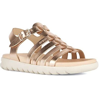 Geox Fille J Soleima Gir Sandal, Cuivré, 39 EU - Publicité Geox Fille J Soleima Gir Sandal, Cuivré, 39 EU - Publicité