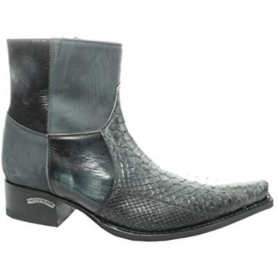 Sendra Boots 5919 Mimo Antracite Uomo Cowboy Western Stivaletti A Punta Suola Cuoio Tacco Dritto Cerniera Vera Pelle Taglia 44 - Publicité Sendra Boots 5919 Mimo Antracite Uomo Cowboy Western Stivaletti A Punta Suola Cuoio Tacco Dritto Cerniera Vera Pelle Taglia 44 - Publicité