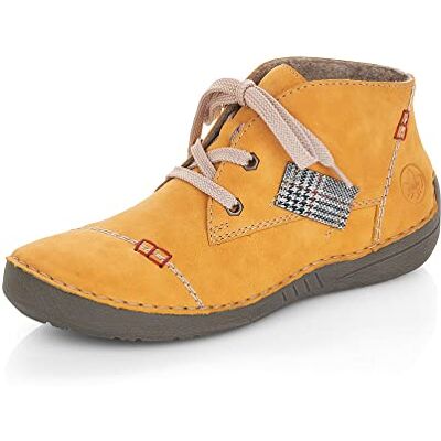 Rieker Chaussures confortables à lacets pour femme 52540, Jaune 69, 38 EU - Publicité Rieker Chaussures confortables à lacets pour femme 52540, Jaune 69, 38 EU - Publicité