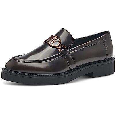 MARCO TOZZI by Guido Maria Kretschmer Mocassins sans Talon pour Femme en Cuir synthétique élégant, Cafe Brush, 36 EU - Publicité MARCO TOZZI by Guido Maria Kretschmer Mocassins sans Talon pour Femme en Cuir synthétique élégant, Cafe Brush, 36 EU - Publicité