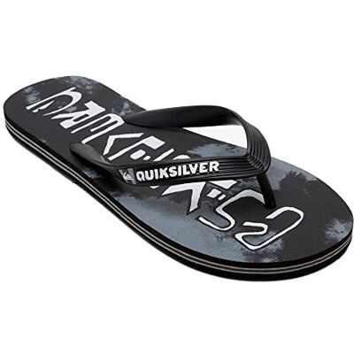 Quiksilver Homme Molokai Acid Drop Sandale, Noir 1, 41 EU - Publicité Quiksilver Homme Molokai Acid Drop Sandale, Noir 1, 41 EU - Publicité
