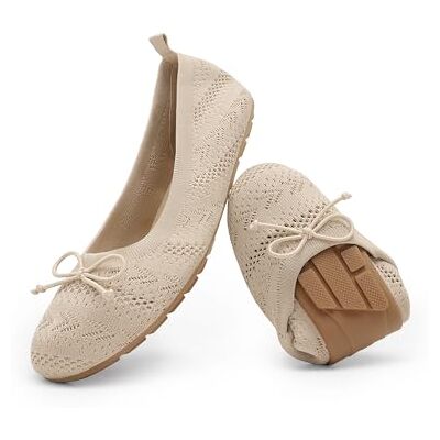 DREAM PAIRS Ballerines Femme Légères Chaussures Plates pour Femmes Confortable Respirant Pliable,Size 40.5,Nu,DWUMFA2502 - Publicité DREAM PAIRS Ballerines Femme Légères Chaussures Plates pour Femmes Confortable Respirant Pliable,Size 40.5,Nu,DWUMFA2502 - Publicité