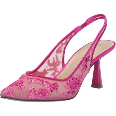 Betsey Johnson Femme Nikki Escarpins, Fuchsia, 38 EU - Publicité Betsey Johnson Femme Nikki Escarpins, Fuchsia, 38 EU - Publicité