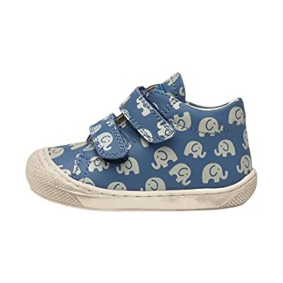 NATURINO Bébé garçon Cocoon VL Chaussures Premiers Pas, Light Blue, 17 EU - Publicité NATURINO Bébé garçon Cocoon VL Chaussures Premiers Pas, Light Blue, 17 EU - Publicité