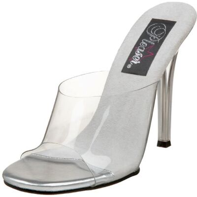 Pleaser Gala01/C/M, Sandales Femme Transparent (clear), 40 EU - Publicité Pleaser Gala01/C/M, Sandales Femme Transparent (clear), 40 EU - Publicité