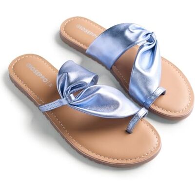 GIOSEPPO KISERIAN Talon ouvert pour femme Bleu Pointure 36 - Publicité GIOSEPPO KISERIAN Talon ouvert pour femme Bleu Pointure 36 - Publicité