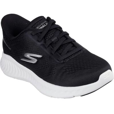 Skechers Go Walk Now Baskets à Enfiler Mains Libres pour Femme, Noir/Blanc, 35 EU - Publicité Skechers Go Walk Now Baskets à Enfiler Mains Libres pour Femme, Noir/Blanc, 35 EU - Publicité
