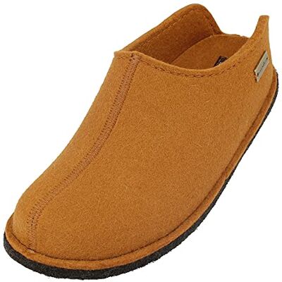 HAFLINGER Flair Smily -0 Chaussons pour homme et femme, Citrouille., 42 EU - Publicité HAFLINGER Flair Smily -0 Chaussons pour homme et femme, Citrouille., 42 EU - Publicité