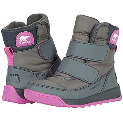 Sorel Whitney 2 Strap Waterproof bottes d'hiver imperméables pour enfants, Gris (Quarry x Grill), 21 EU - Publicité Sorel Whitney 2 Strap Waterproof bottes d'hiver imperméables pour enfants, Gris (Quarry x Grill), 21 EU - Publicité