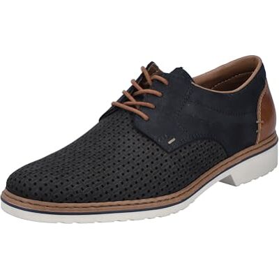 Rieker Homme 16506 Chaussures Basses à Lacets, Bleu, 44 EU - Publicité Rieker Homme 16506 Chaussures Basses à Lacets, Bleu, 44 EU - Publicité